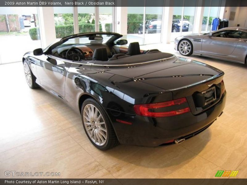 Nero Black / Obsidian Black 2009 Aston Martin DB9 Volante