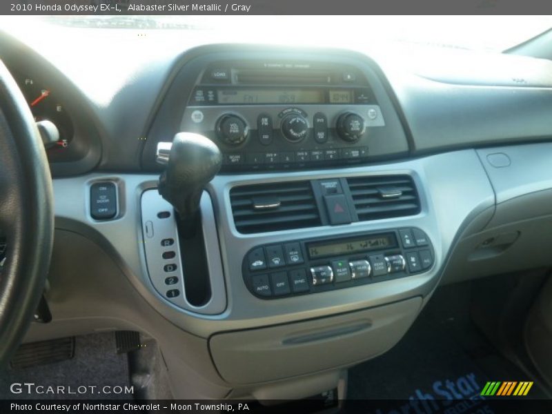 Alabaster Silver Metallic / Gray 2010 Honda Odyssey EX-L
