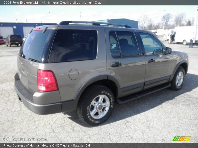 Mineral Grey Metallic / Midnight Gray 2003 Ford Explorer XLT 4x4