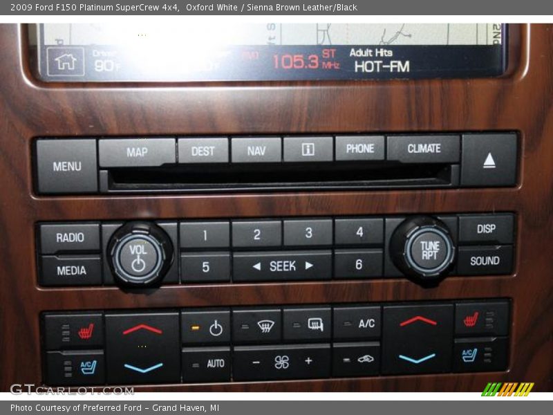 Controls of 2009 F150 Platinum SuperCrew 4x4
