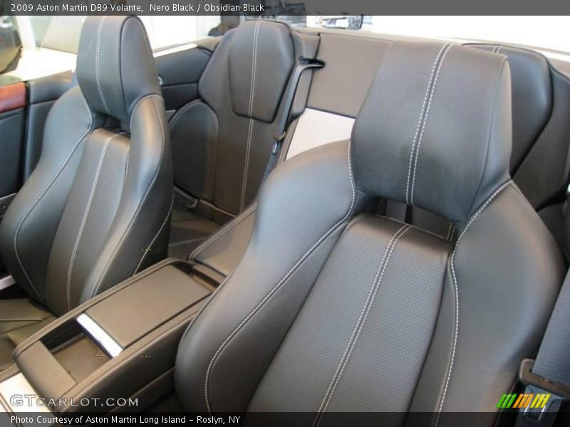 Nero Black / Obsidian Black 2009 Aston Martin DB9 Volante