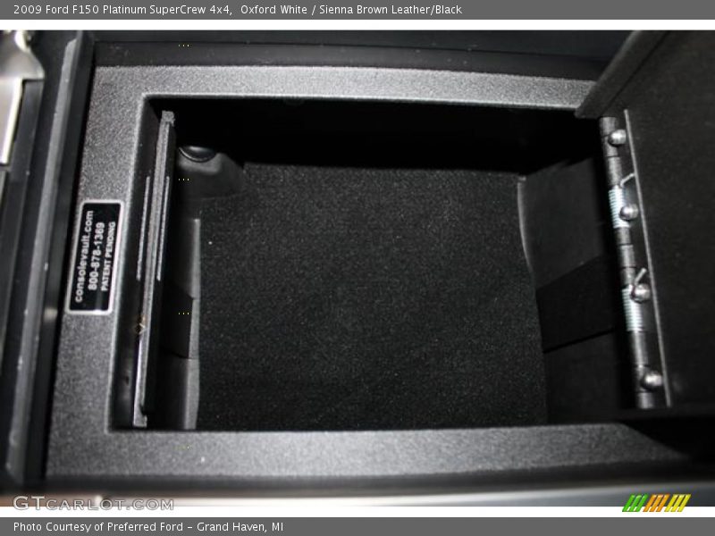 Oxford White / Sienna Brown Leather/Black 2009 Ford F150 Platinum SuperCrew 4x4