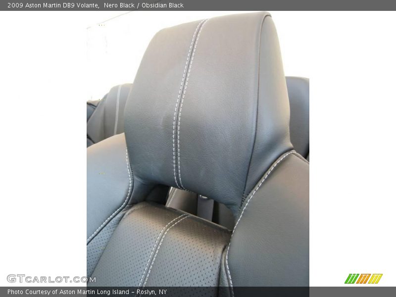Nero Black / Obsidian Black 2009 Aston Martin DB9 Volante