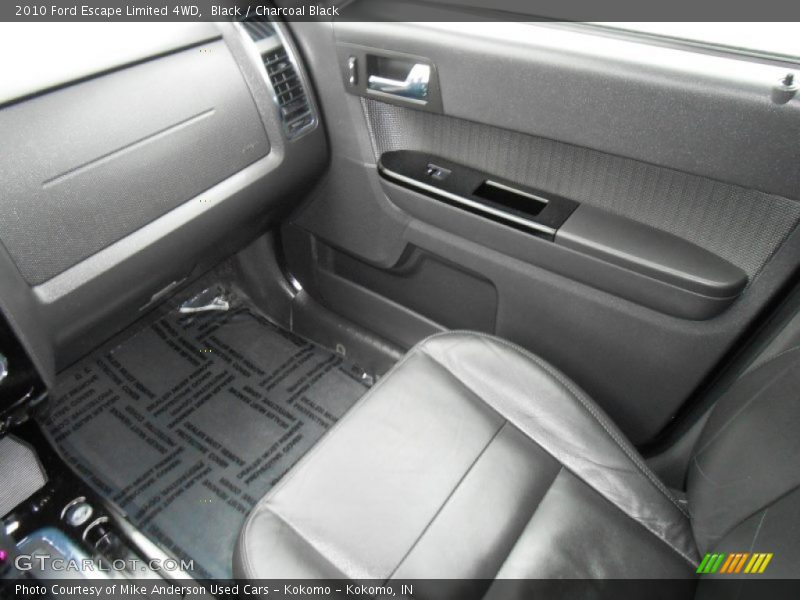 Black / Charcoal Black 2010 Ford Escape Limited 4WD