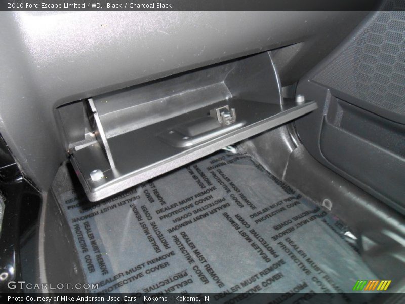 Black / Charcoal Black 2010 Ford Escape Limited 4WD