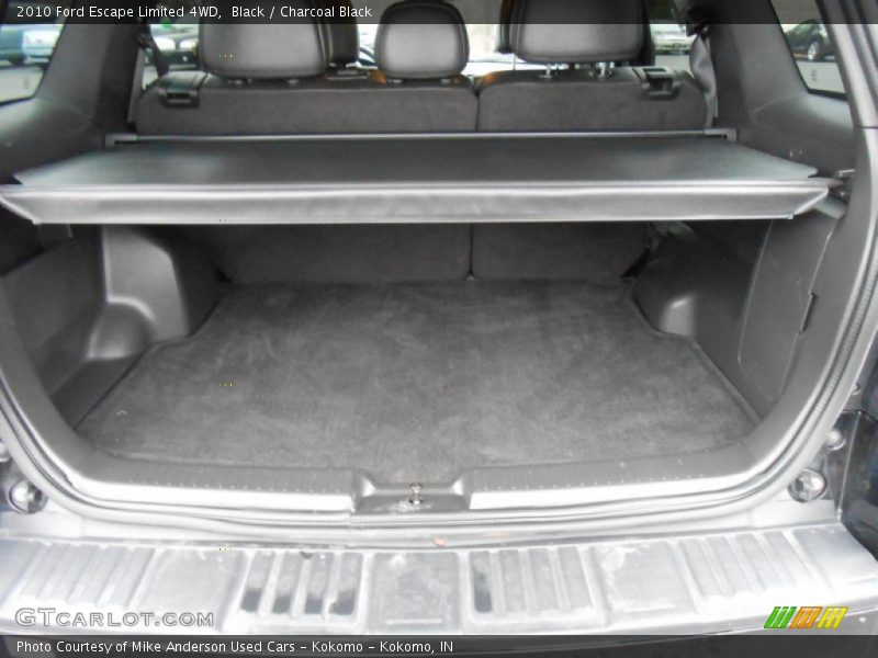 Black / Charcoal Black 2010 Ford Escape Limited 4WD