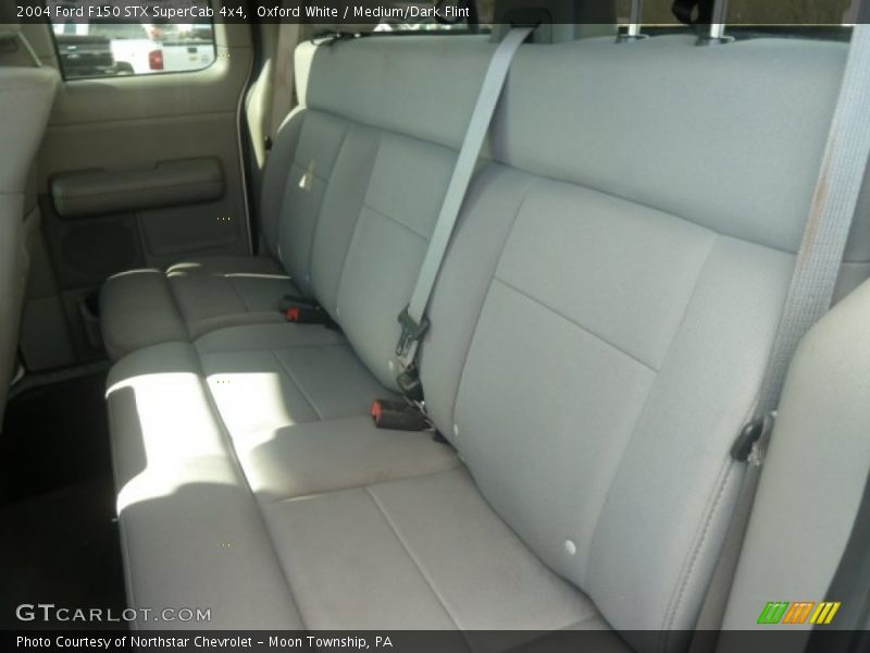 Oxford White / Medium/Dark Flint 2004 Ford F150 STX SuperCab 4x4
