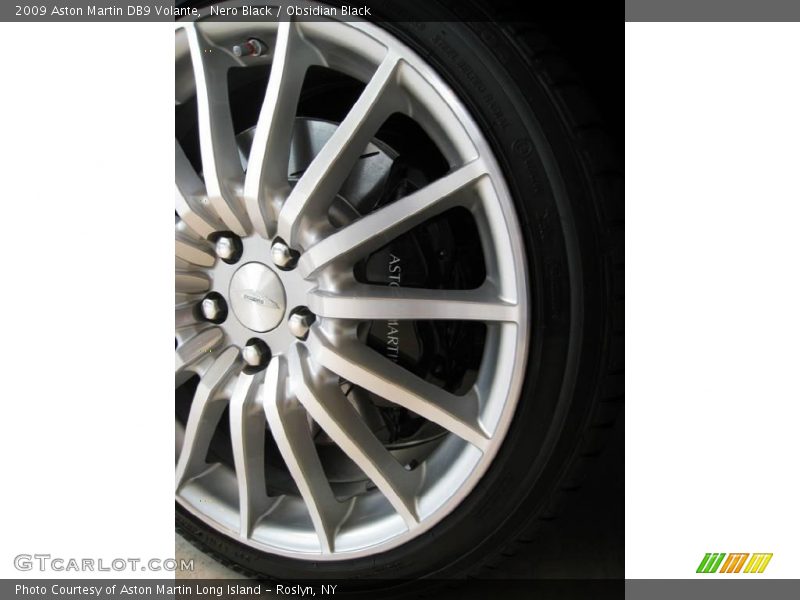 Nero Black / Obsidian Black 2009 Aston Martin DB9 Volante