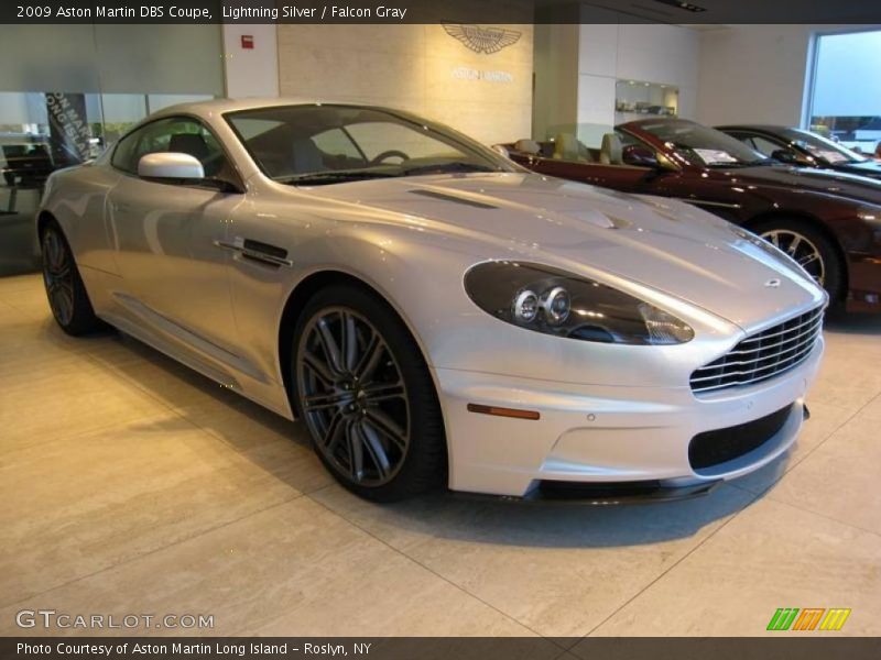 Lightning Silver / Falcon Gray 2009 Aston Martin DBS Coupe