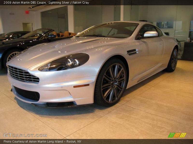 Lightning Silver / Falcon Gray 2009 Aston Martin DBS Coupe