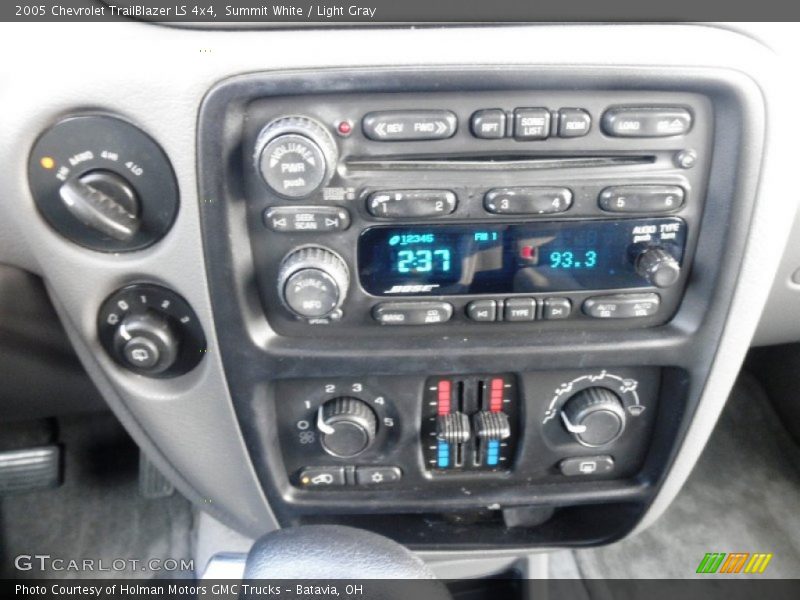 Summit White / Light Gray 2005 Chevrolet TrailBlazer LS 4x4