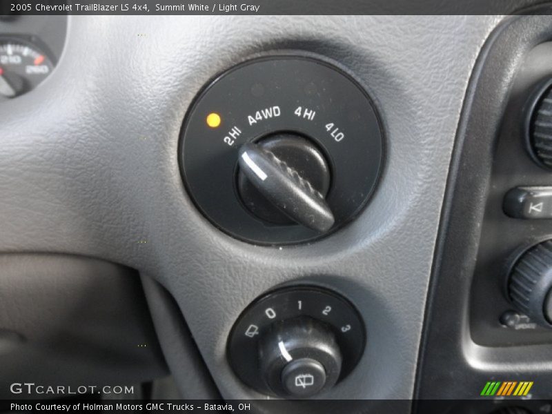 Summit White / Light Gray 2005 Chevrolet TrailBlazer LS 4x4