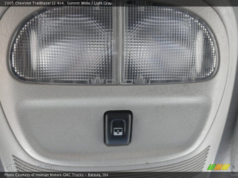 Summit White / Light Gray 2005 Chevrolet TrailBlazer LS 4x4