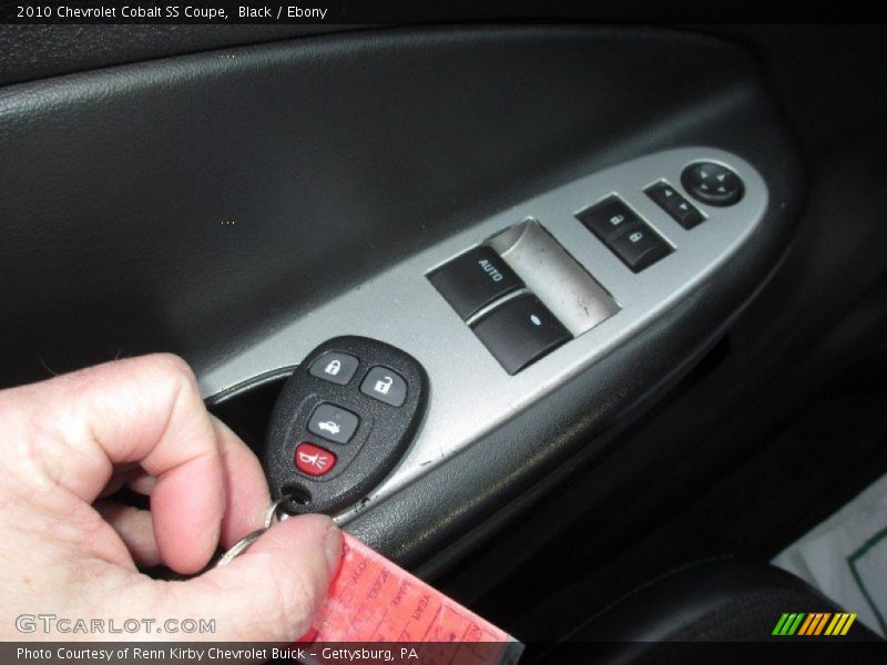 Black / Ebony 2010 Chevrolet Cobalt SS Coupe