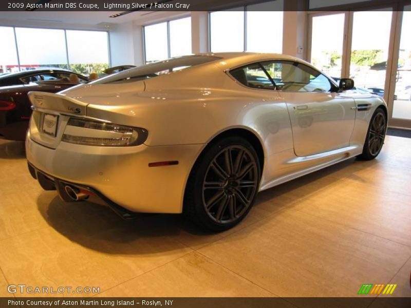 Lightning Silver / Falcon Gray 2009 Aston Martin DBS Coupe