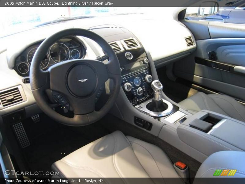 Lightning Silver / Falcon Gray 2009 Aston Martin DBS Coupe