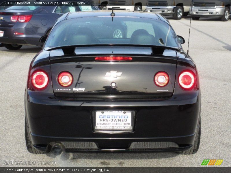 Black / Ebony 2010 Chevrolet Cobalt SS Coupe