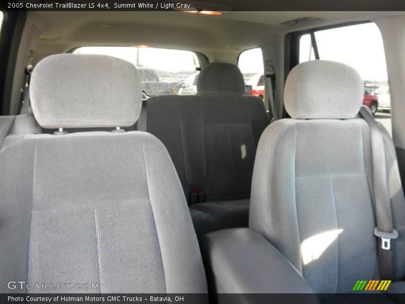 Summit White / Light Gray 2005 Chevrolet TrailBlazer LS 4x4