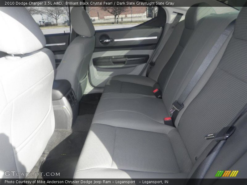 Brilliant Black Crystal Pearl / Dark Slate Gray/Light Slate Gray 2010 Dodge Charger 3.5L AWD