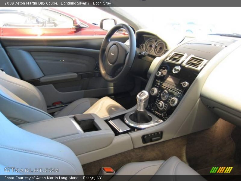 Lightning Silver / Falcon Gray 2009 Aston Martin DBS Coupe