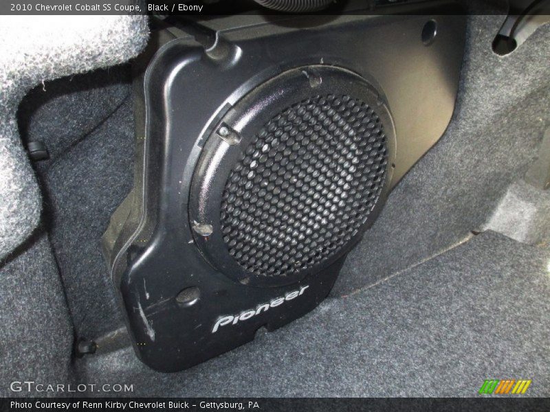 Audio System of 2010 Cobalt SS Coupe