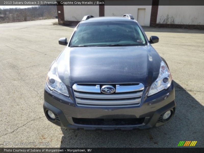 Graphite Gray Metallic / Black 2013 Subaru Outback 2.5i Premium