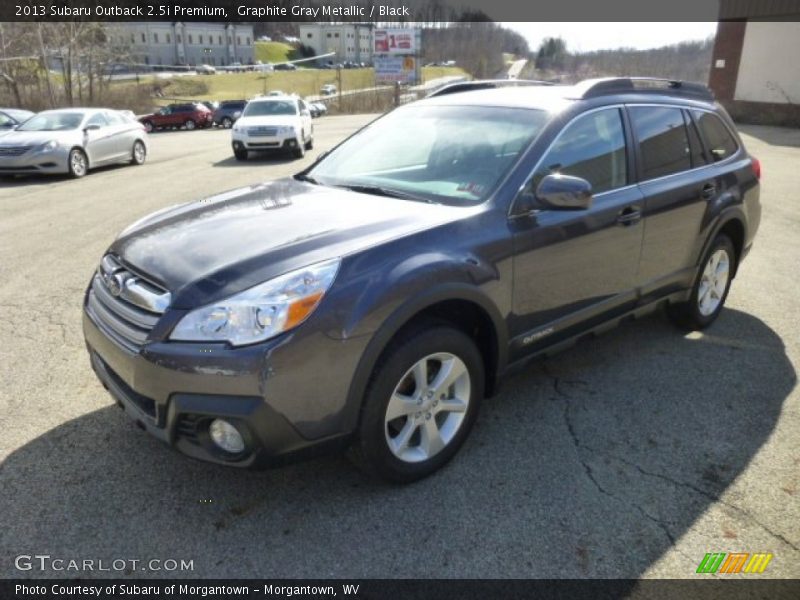 Graphite Gray Metallic / Black 2013 Subaru Outback 2.5i Premium