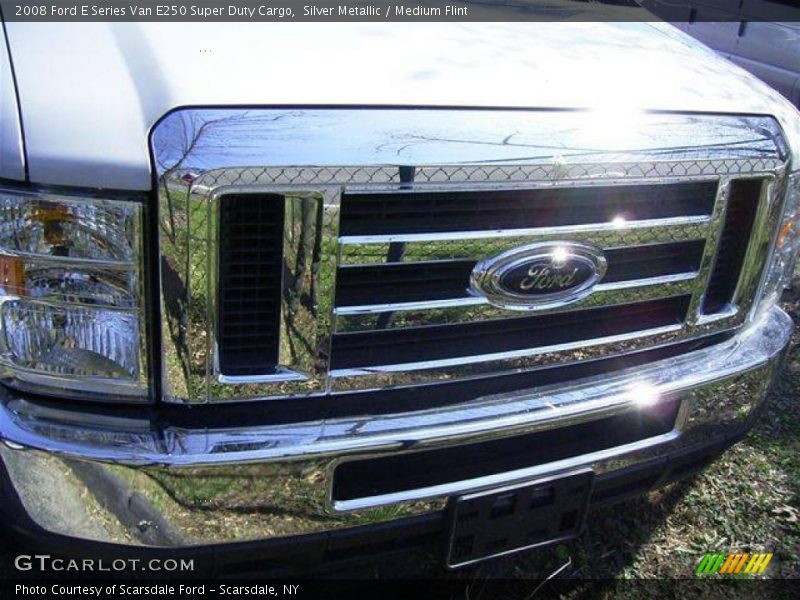Silver Metallic / Medium Flint 2008 Ford E Series Van E250 Super Duty Cargo