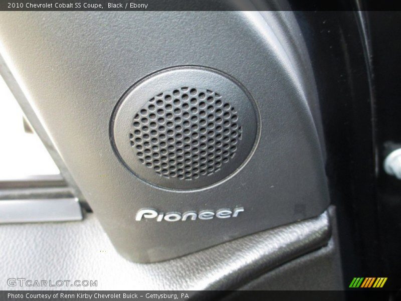 Audio System of 2010 Cobalt SS Coupe
