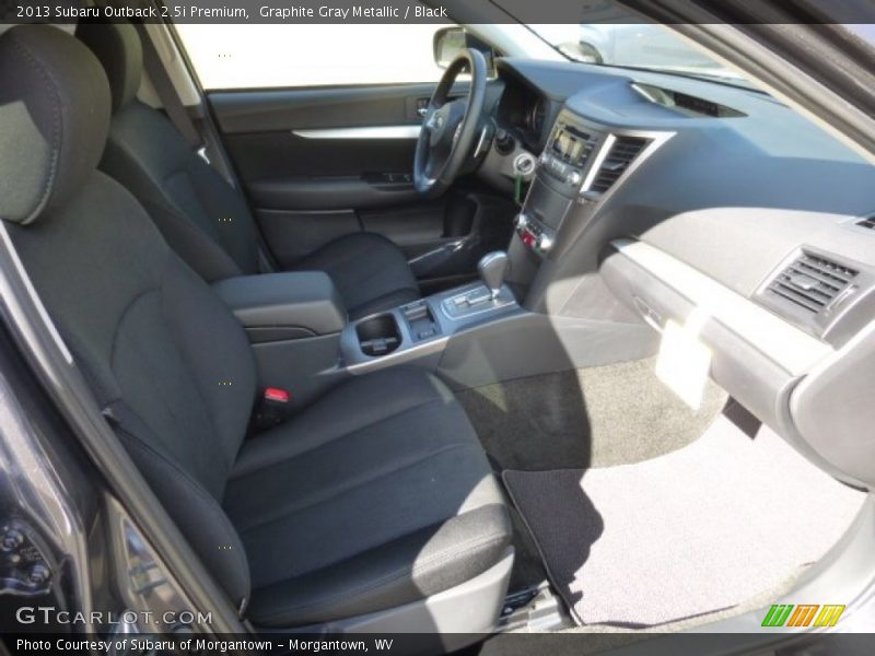 Graphite Gray Metallic / Black 2013 Subaru Outback 2.5i Premium
