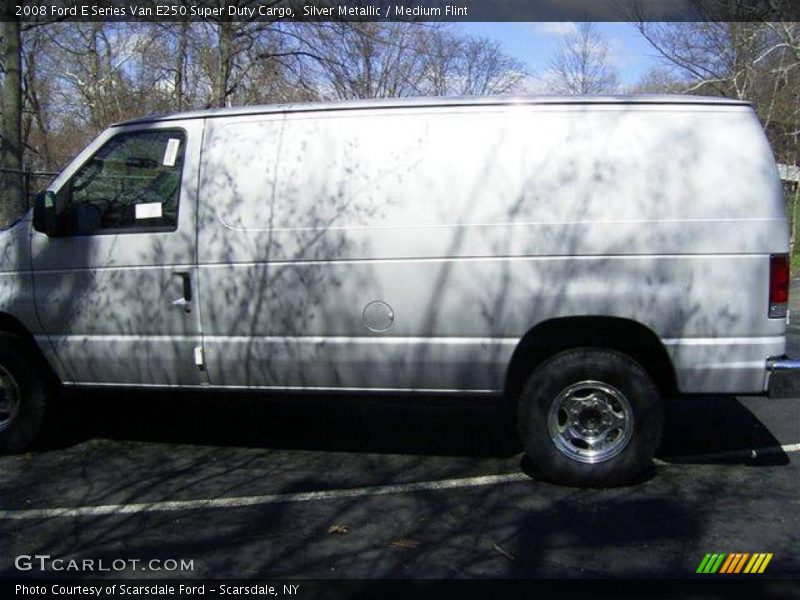 Silver Metallic / Medium Flint 2008 Ford E Series Van E250 Super Duty Cargo