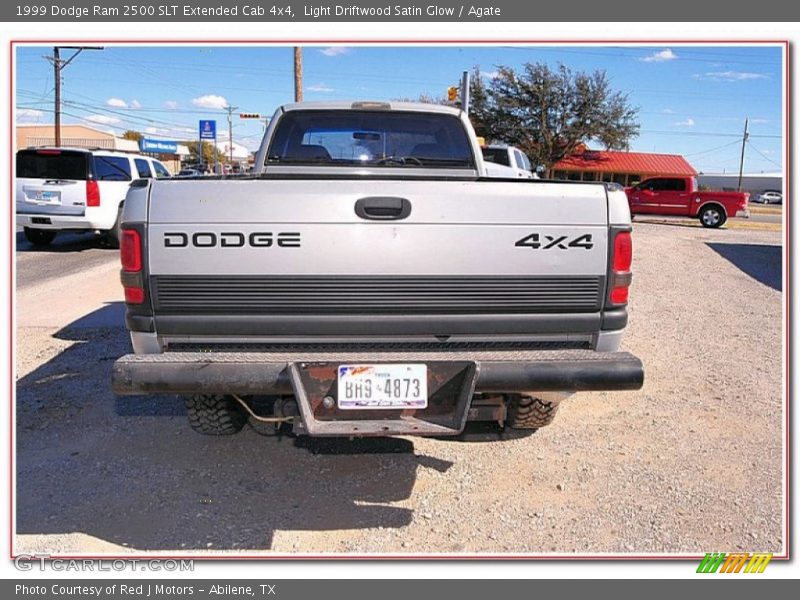 Light Driftwood Satin Glow / Agate 1999 Dodge Ram 2500 SLT Extended Cab 4x4