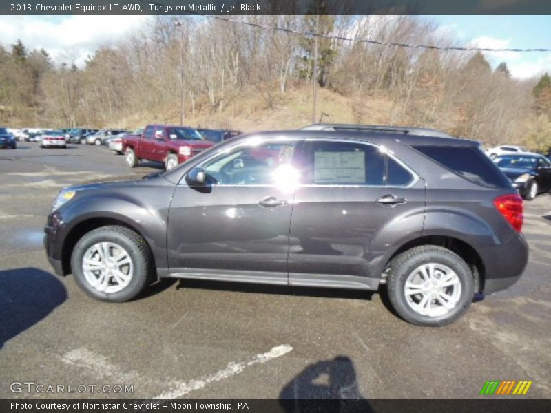 Tungsten Metallic / Jet Black 2013 Chevrolet Equinox LT AWD