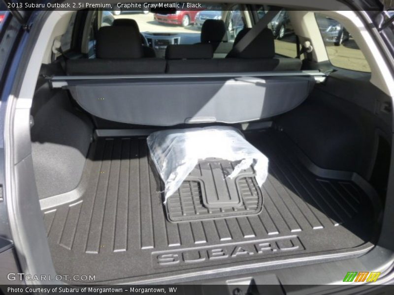 Graphite Gray Metallic / Black 2013 Subaru Outback 2.5i Premium