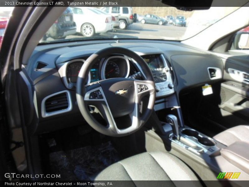 Tungsten Metallic / Jet Black 2013 Chevrolet Equinox LT AWD