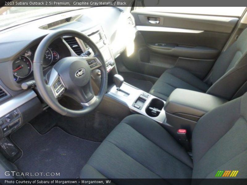 Graphite Gray Metallic / Black 2013 Subaru Outback 2.5i Premium