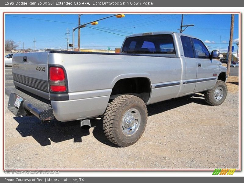 Light Driftwood Satin Glow / Agate 1999 Dodge Ram 2500 SLT Extended Cab 4x4