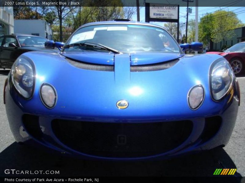 Magnetic Blue / Black 2007 Lotus Exige S