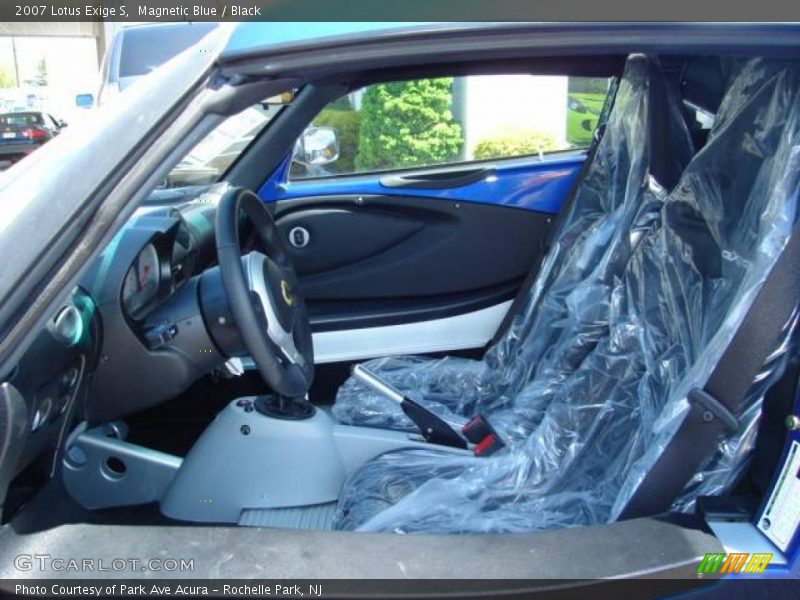 Magnetic Blue / Black 2007 Lotus Exige S