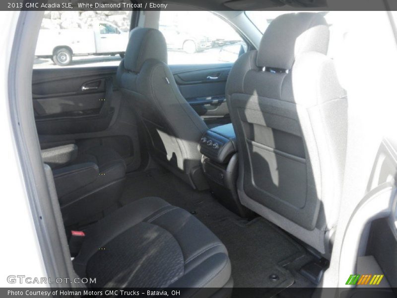 White Diamond Tricoat / Ebony 2013 GMC Acadia SLE