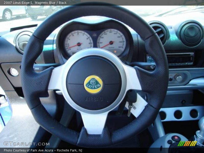 Magnetic Blue / Black 2007 Lotus Exige S