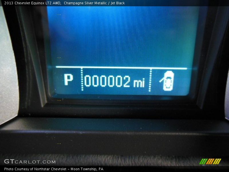 Champagne Silver Metallic / Jet Black 2013 Chevrolet Equinox LTZ AWD