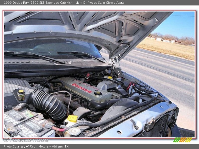 Light Driftwood Satin Glow / Agate 1999 Dodge Ram 2500 SLT Extended Cab 4x4
