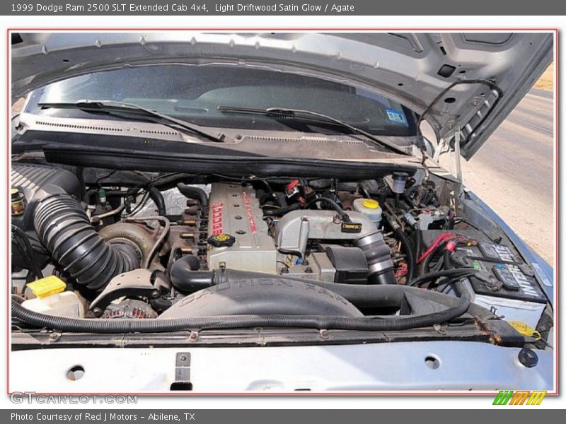 Light Driftwood Satin Glow / Agate 1999 Dodge Ram 2500 SLT Extended Cab 4x4