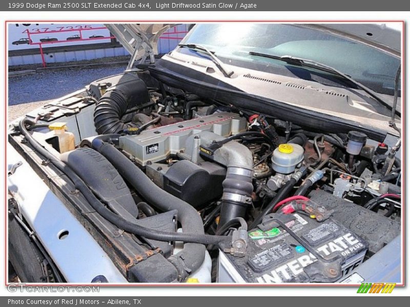 Light Driftwood Satin Glow / Agate 1999 Dodge Ram 2500 SLT Extended Cab 4x4