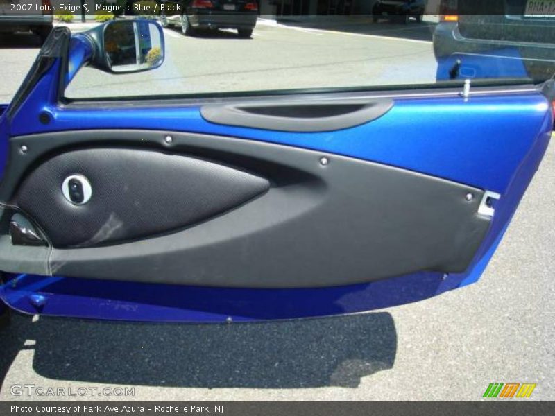 Magnetic Blue / Black 2007 Lotus Exige S