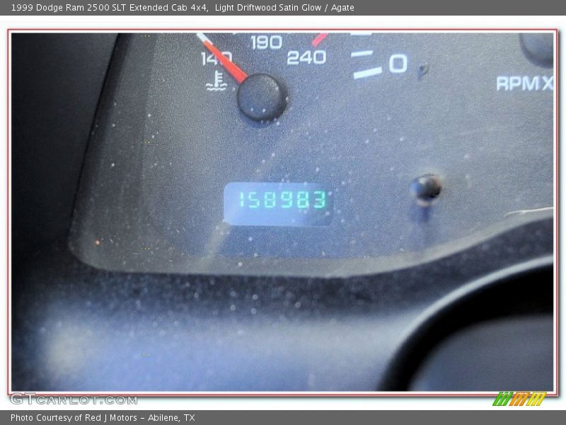 Light Driftwood Satin Glow / Agate 1999 Dodge Ram 2500 SLT Extended Cab 4x4