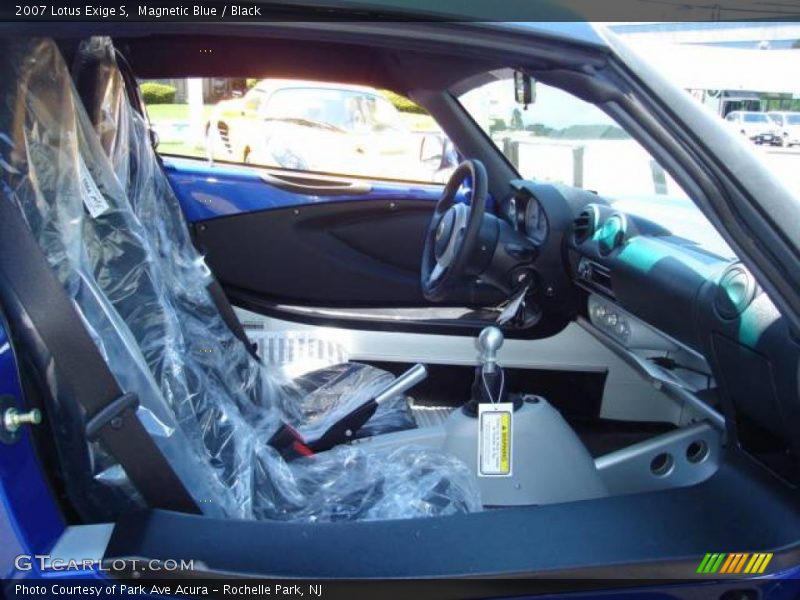 Magnetic Blue / Black 2007 Lotus Exige S