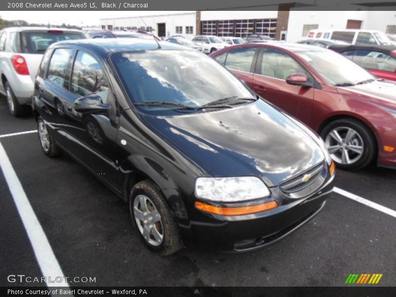 Black / Charcoal 2008 Chevrolet Aveo Aveo5 LS
