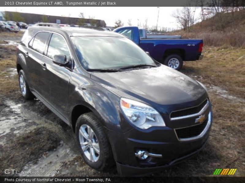 Tungsten Metallic / Jet Black 2013 Chevrolet Equinox LT AWD